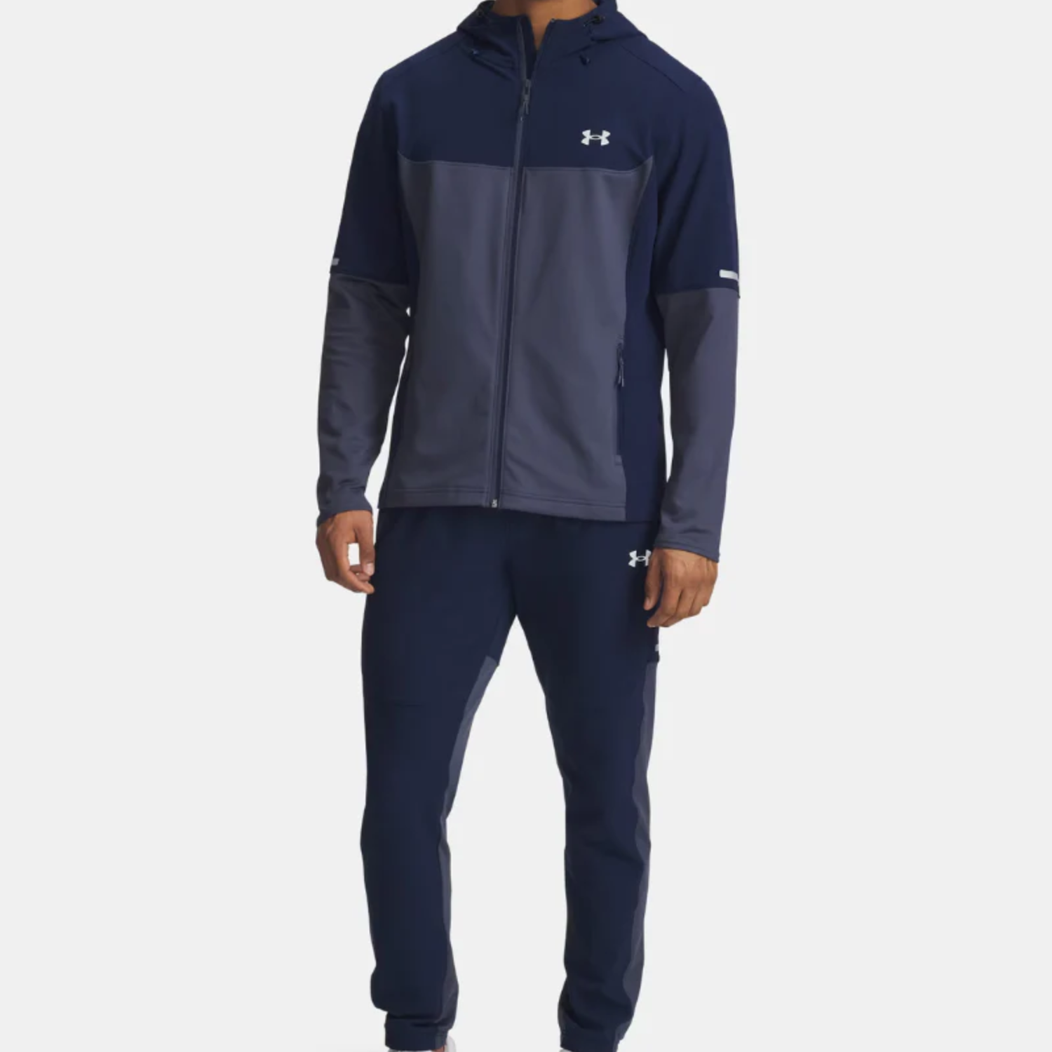 Under Armour - Survêtement d'hiver tissé utilitaire - Bleu marine