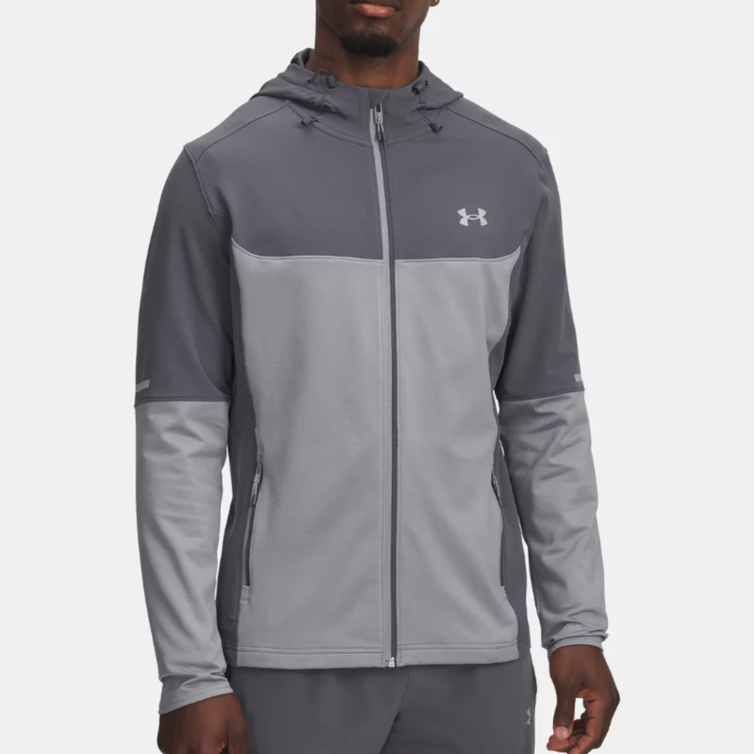 Under Armour - Tissu utilitaire hivernalisé - Gris