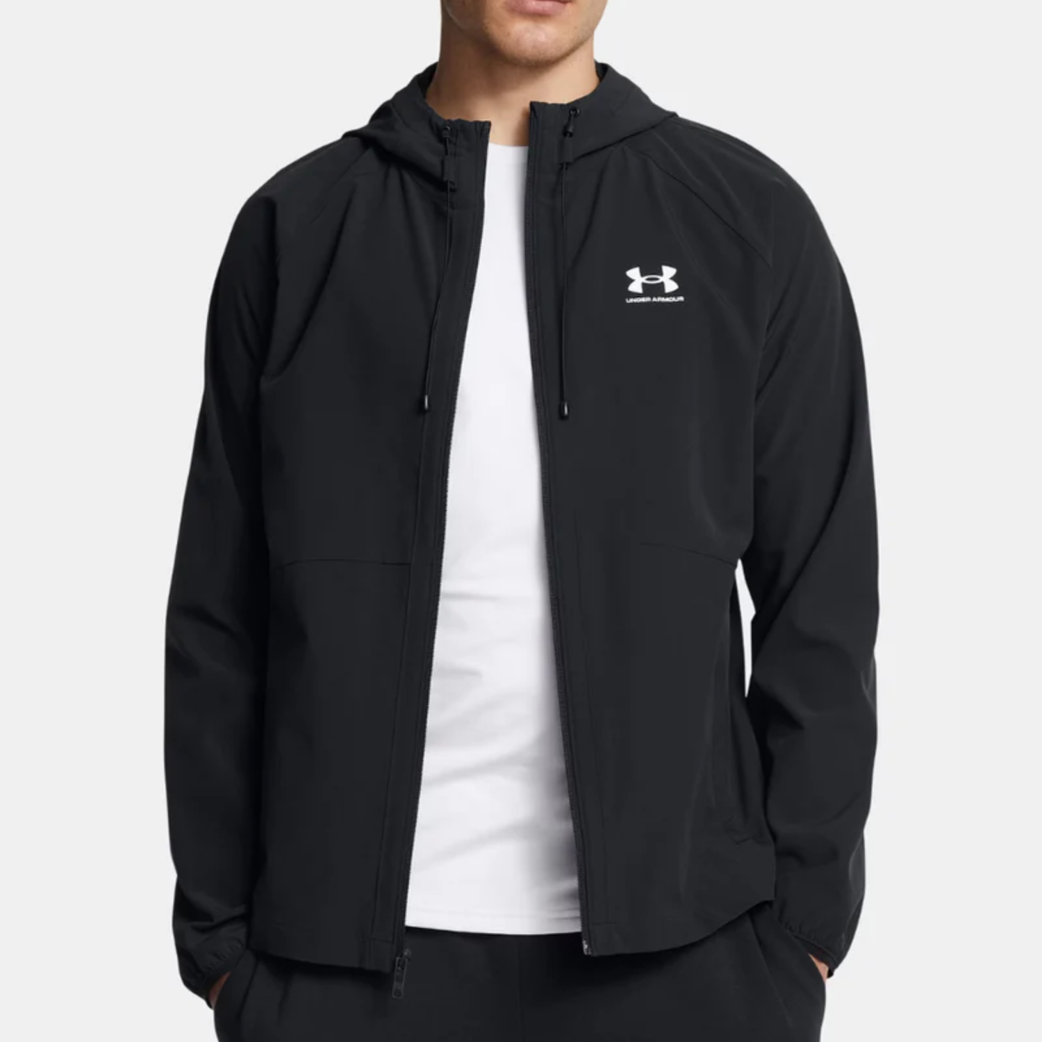 Under Armour - Coupe-vent extensible tissé - Noir