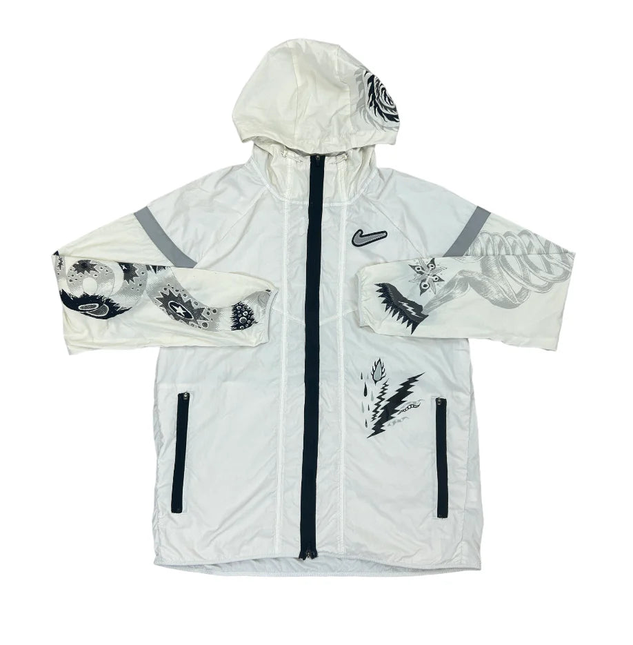 Nike - Veste Windrunner - Blanc/Dragon
