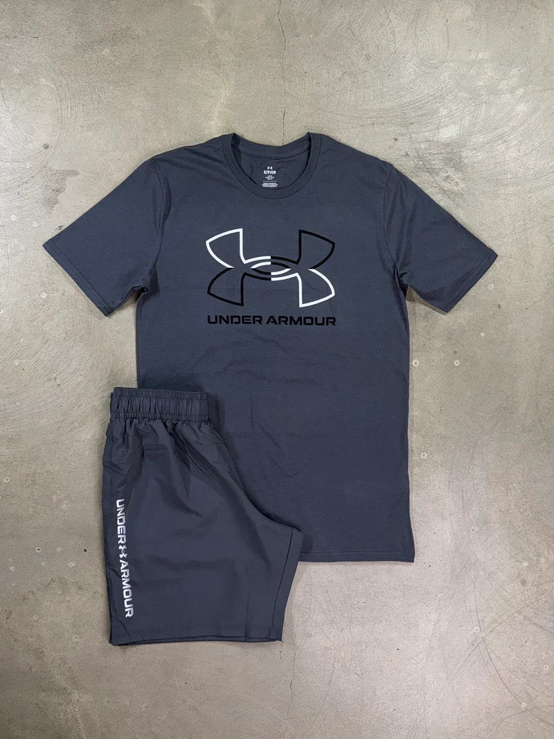 Under Armour - Ensemble Logo Wordmark - Gris