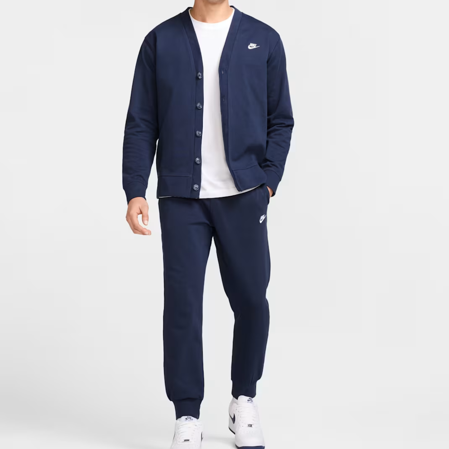 Nike – Air Joggers en Polaire Bleu | Pantalon de Survêtement Homme – Doux, Chaud et Confort Athlétique Quotidien