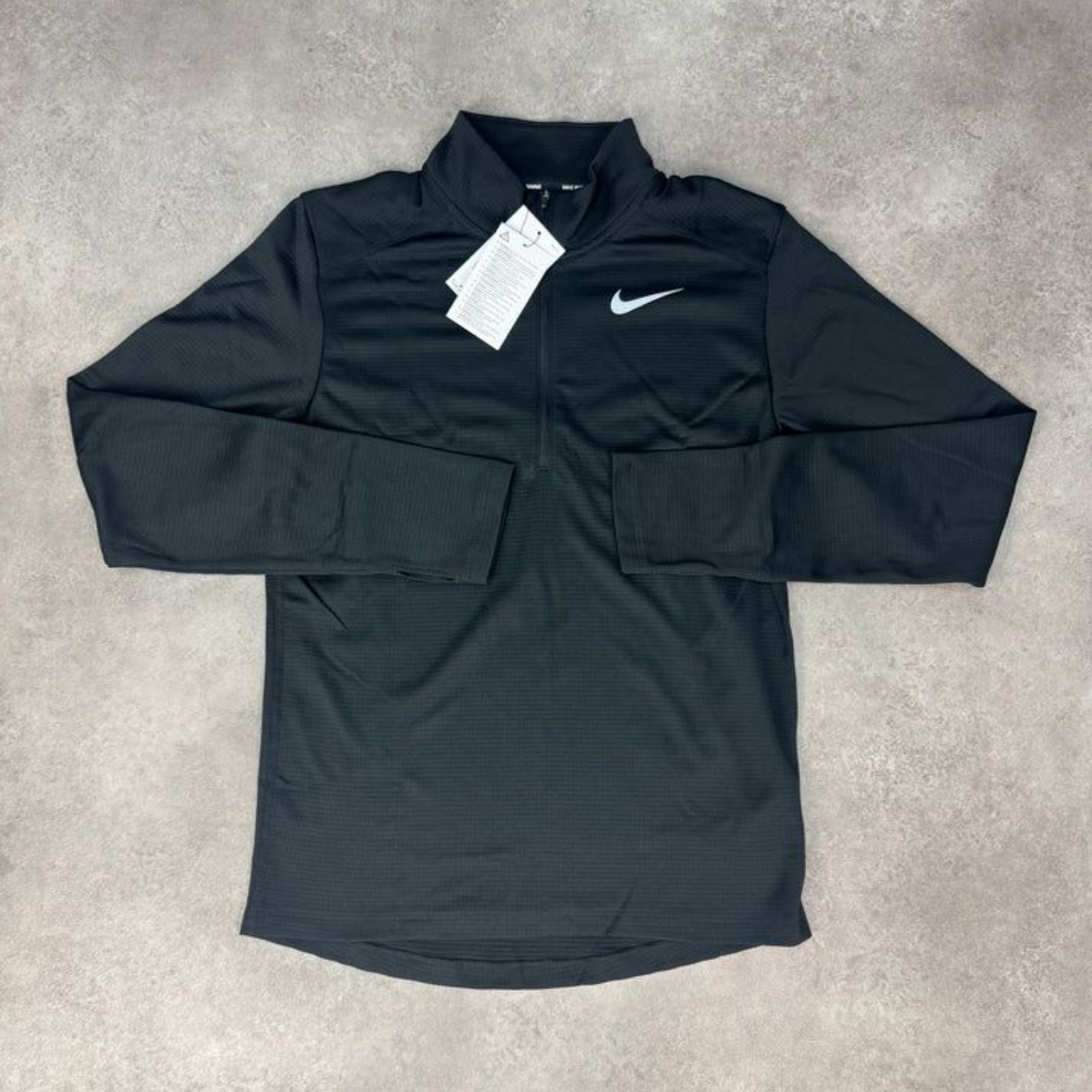 Nike – Ensemble Pacer 1/4 Zip | Noir – Survêtement Léger d’Entraînement à Coupe Athlétique Moderne