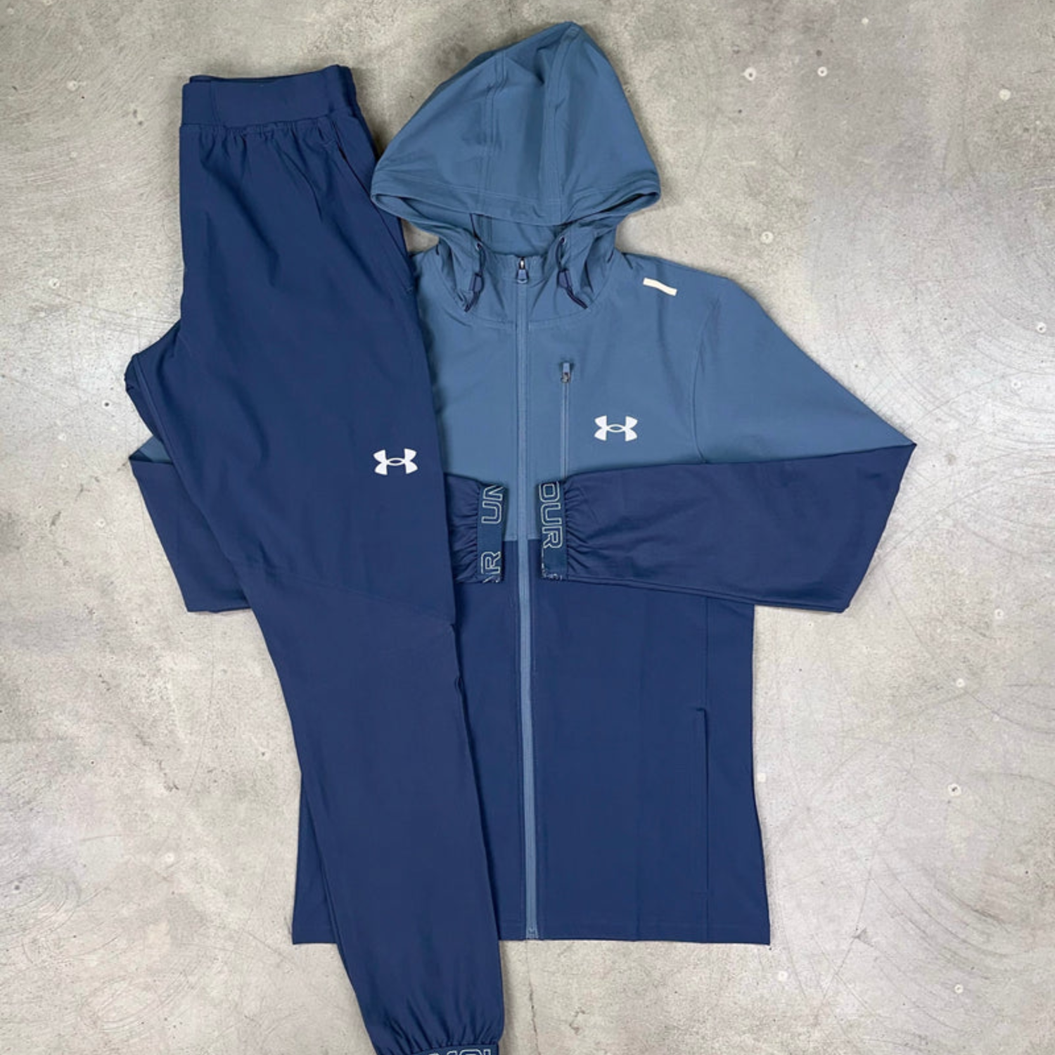 Under Armour - Survêtement tissé Vanish - Gris/Gris averse